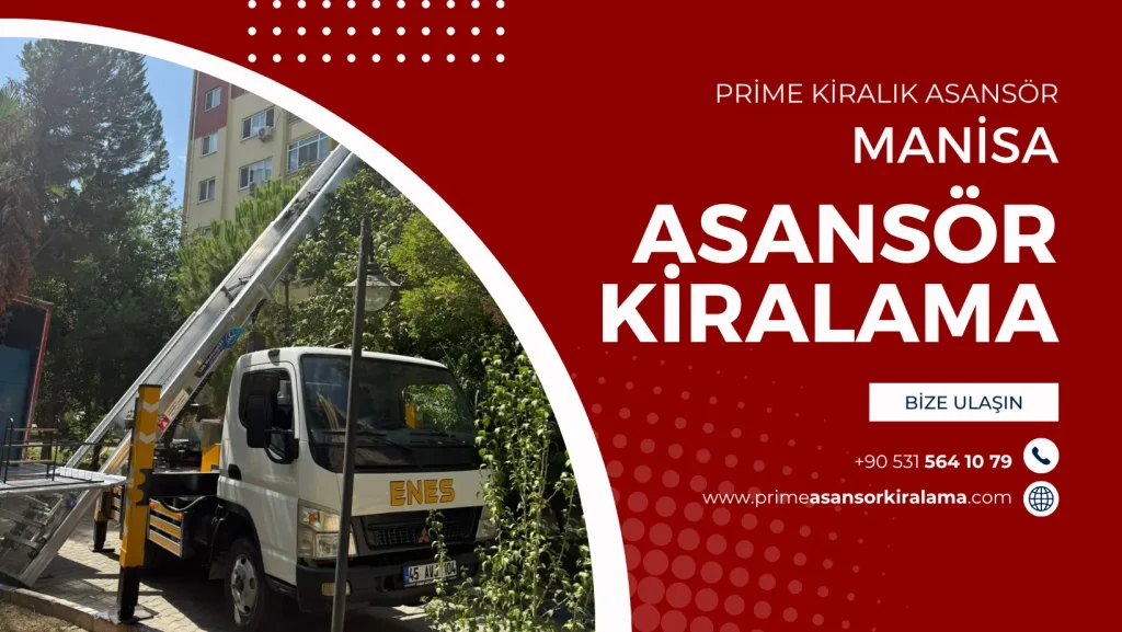 manisa asansör kiralama